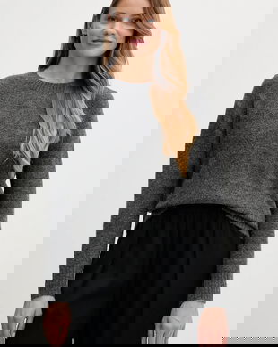 Pepe Jeans pulover din amestec de lână culoarea gri, PL7000031