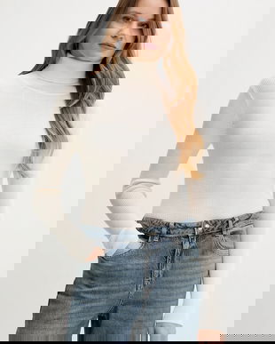 MC2 Saint Barth pulover de lână culoarea bej, light, cu guler, EKA0001