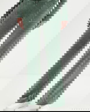 Juicy Couture pantaloni de trening uni, JCSEBJ001