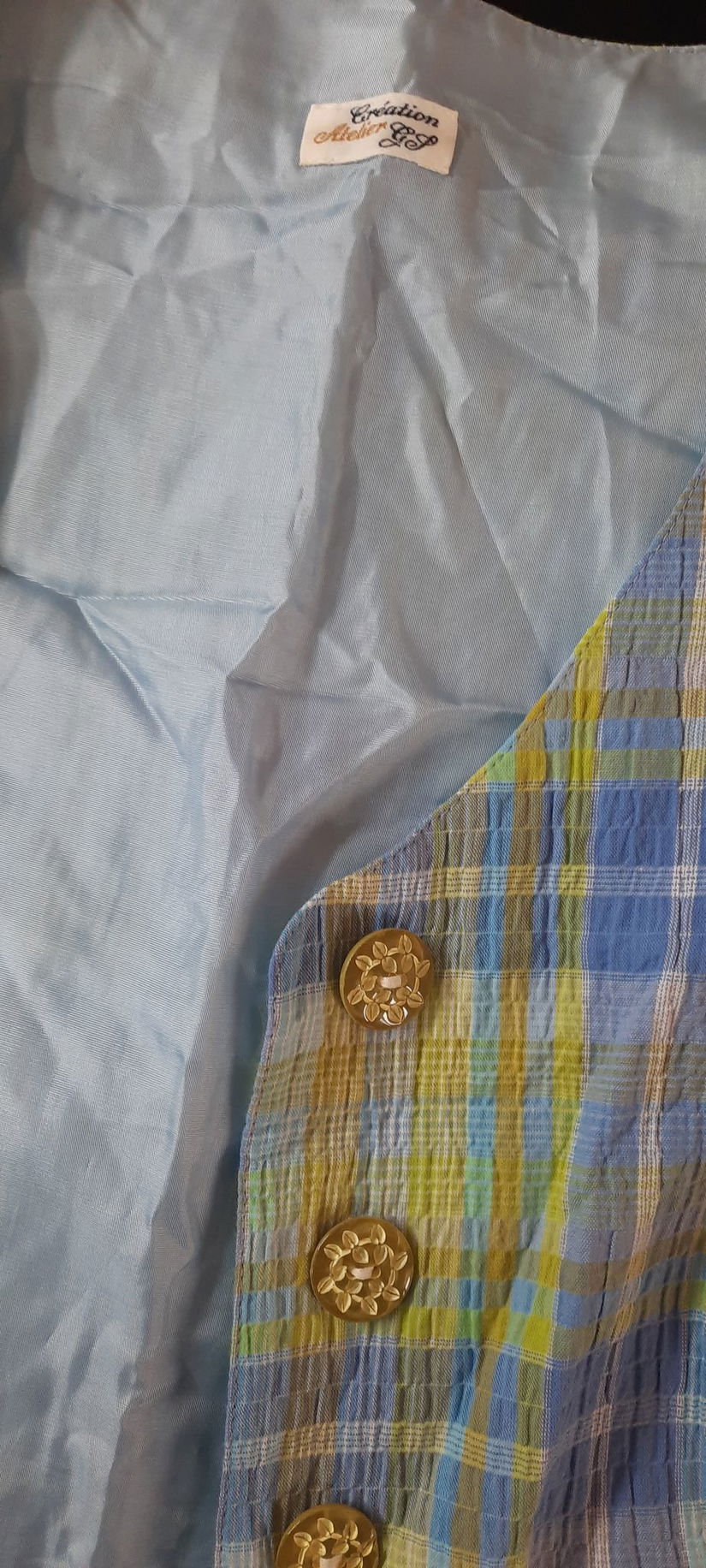 Rochie în carouri