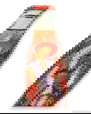 Bautura carbogazoasa-decoratiune metalica pentru perete