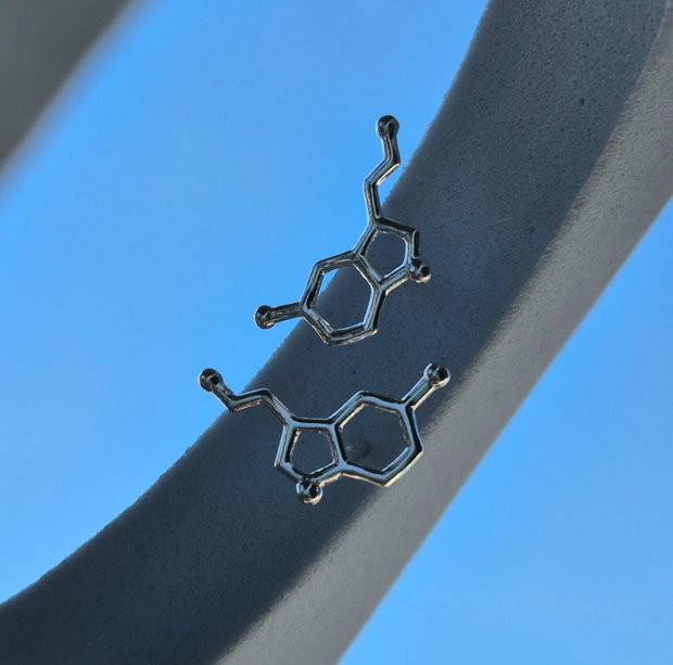 Cercei din argint 925 SEROTONINA / Fericire