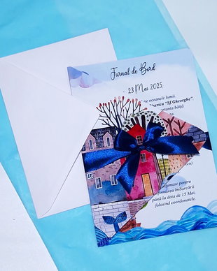 Invitatie Botez Baietei Jurnal de Bord