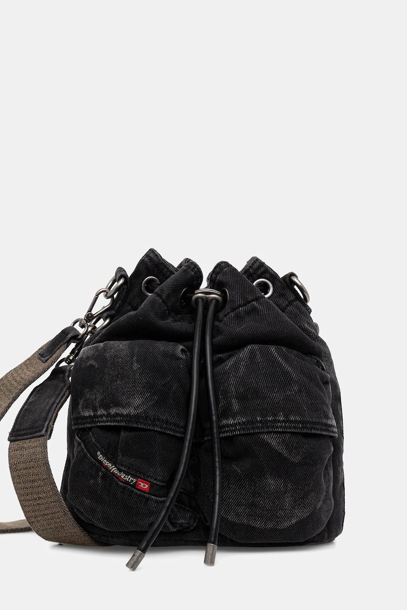 Diesel poșetă MULTI-PKTS MULTI-PKTS BUCKET culoarea negru, X10375.P4485