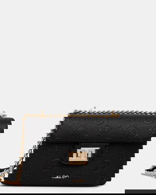 Aldo poșetă culoarea negru, DAAN.001