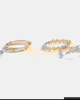 Aldo inel placat cu aur 3-pack ALANBURY.972