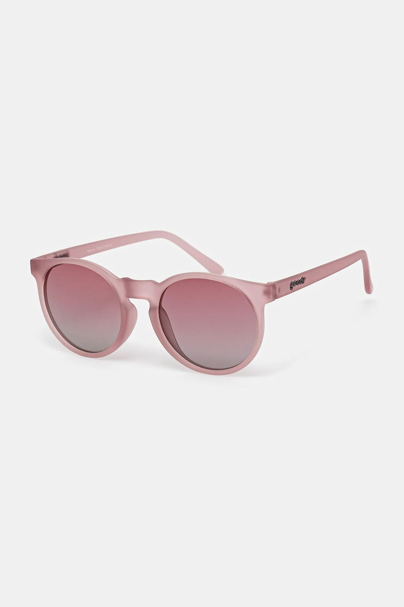 Goodr ochelari de soare Circle Gs Mauve Mood Board culoarea roz, G00405.CG.ROS1.GR