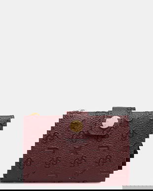 Joop! carcasa din piele culoarea bordo, 4140008086