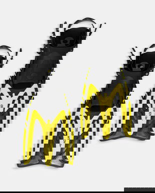 Aqua Speed labe pentru înot culoarea galben, EON