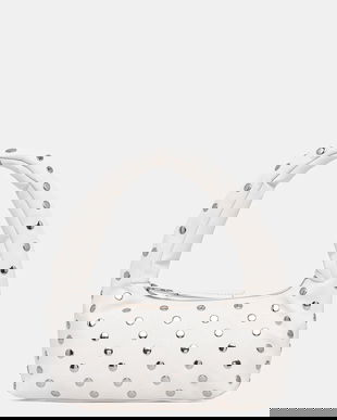 Tommy Jeans poșetă culoarea alb, AW0AW17894