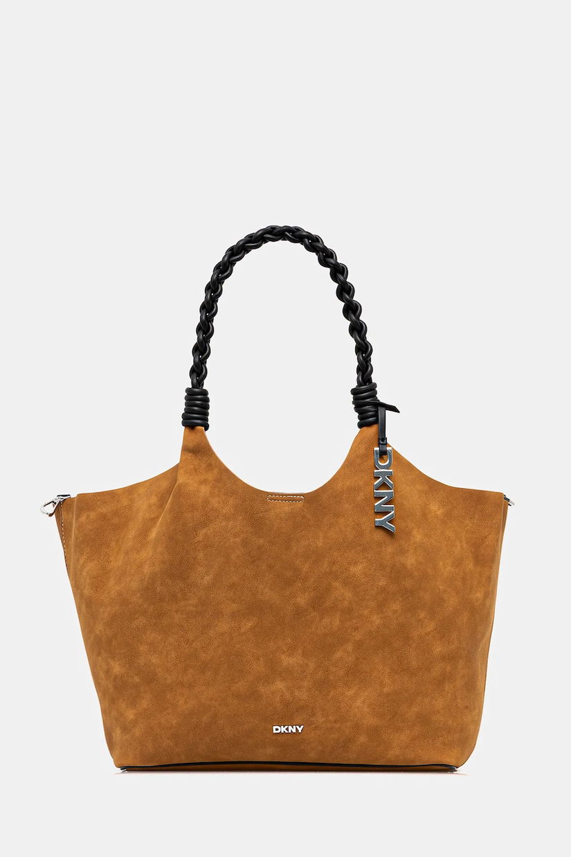 Dkny poșetă PAULA culoarea maro, R53AME48