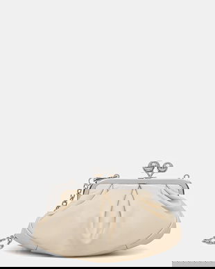 Weekend Max Mara poșetă de piele PRATI culoarea bordo, 2525516204600