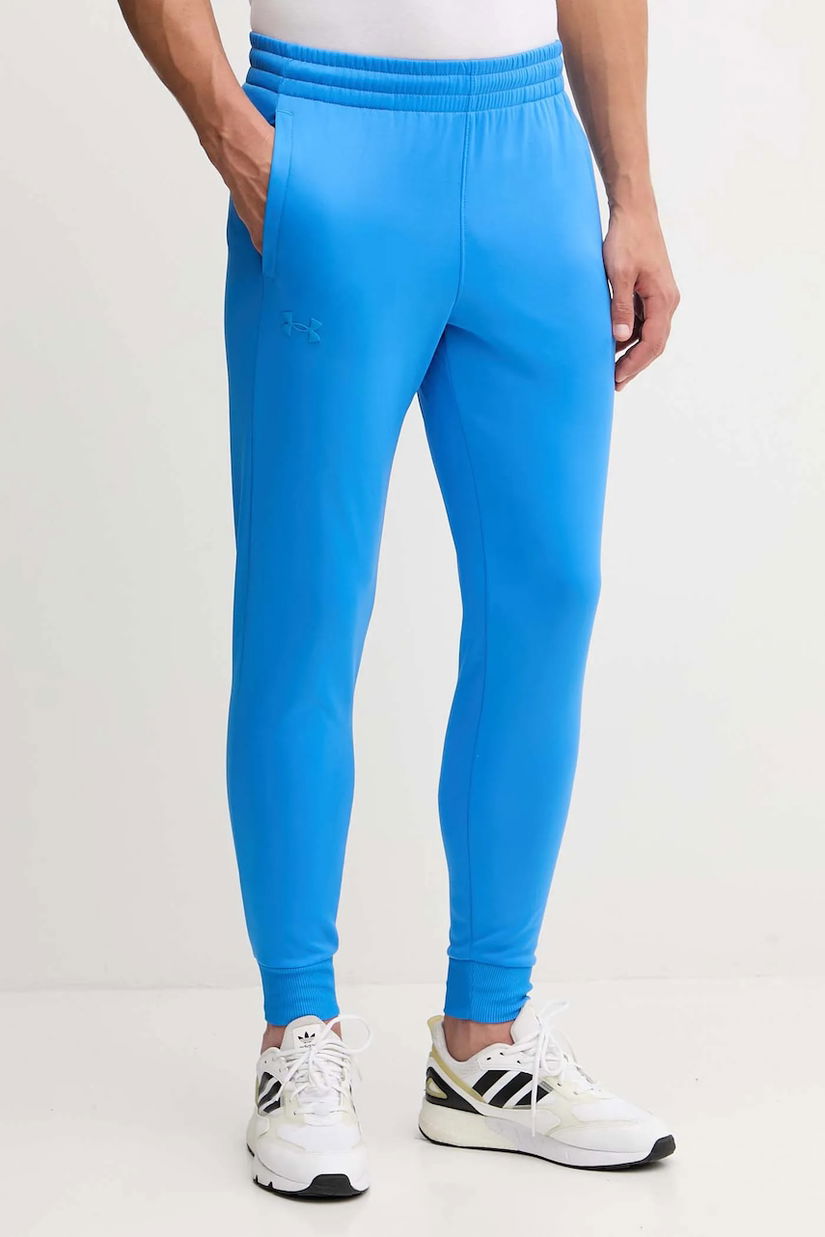 Under Armour pantaloni de trening Armour Fleece culoarea verde, uni