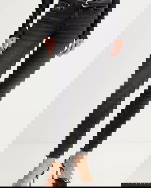 Versace Jeans Couture jeans culoarea negru, 79HAB5K2 CDWRC