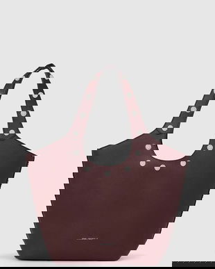 Karl Lagerfeld poșetă culoarea bordo, A4W30120