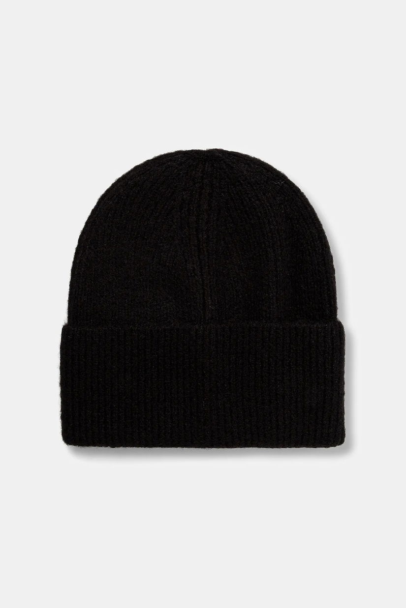 Jack Wolfskin căciulă din amestec de lână FUZZY culoarea negru, A65238