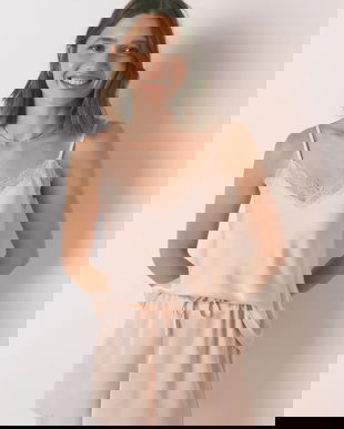 women'secret pantaloni scurți de pijama culoarea portocaliu, satin, 2542460