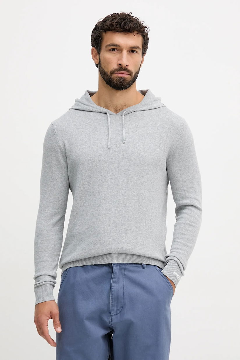 Pepe Jeans pulover din amestec de cașmir culoarea gri, light, PM7000009