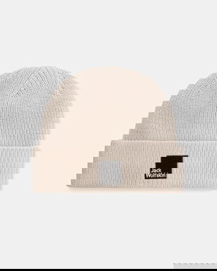 Jack Wolfskin căciulă PERGAMON culoarea bej, 1910701