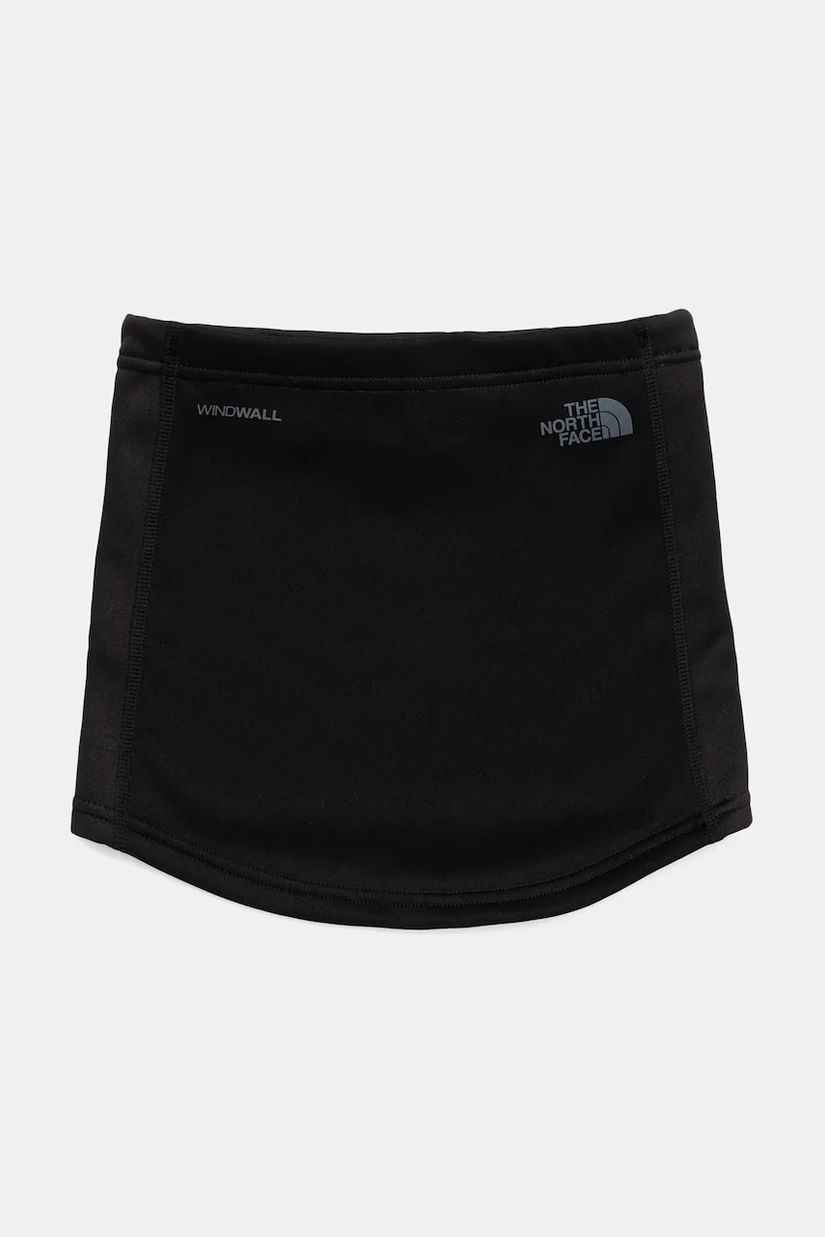 The North Face fular împletit Windwall culoarea negru, uni, NF0A8CHSJK31