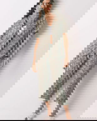 women'secret pijama culoarea verde, 4852101