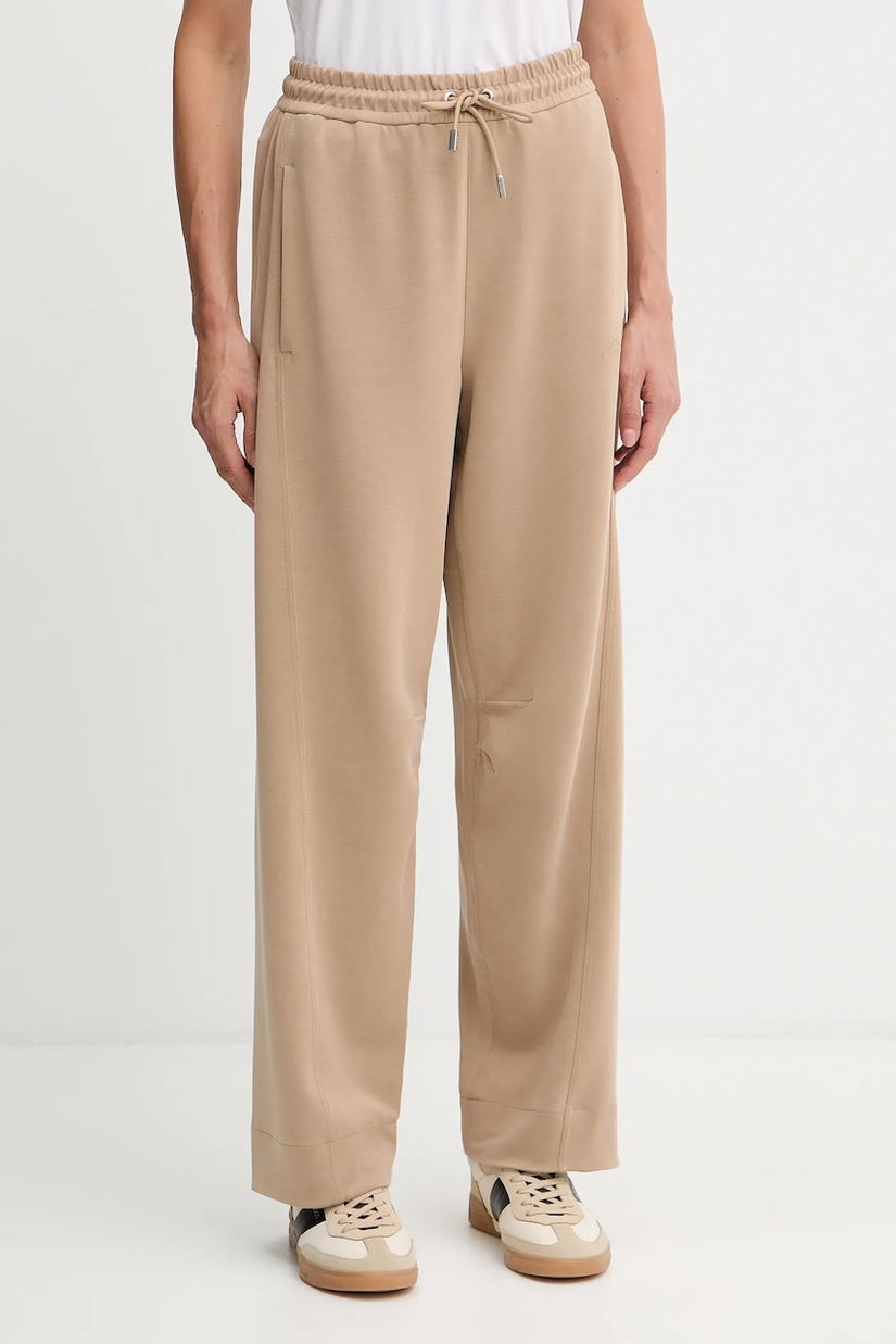 BOSS Orange pantaloni de trening culoarea verde, uni, 50547800