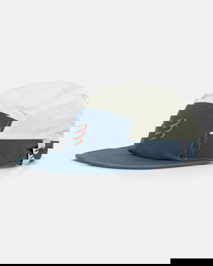 Compressport șapcă 5 Panel Light culoarea verde, XHWU792