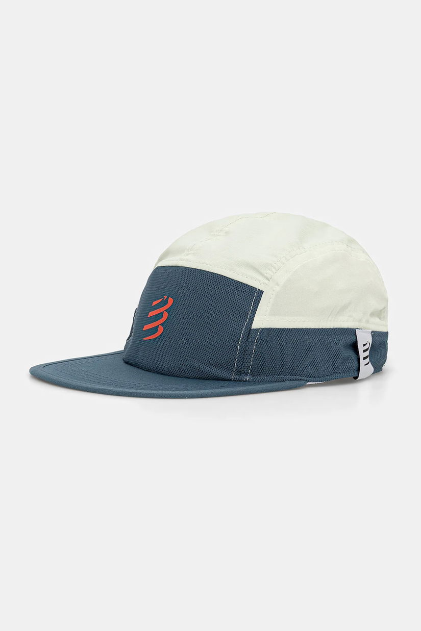 Compressport șapcă 5 Panel Light culoarea verde, XHWU792