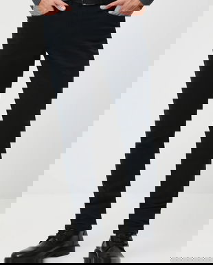 Medicine jeansi culoarea albastru marin