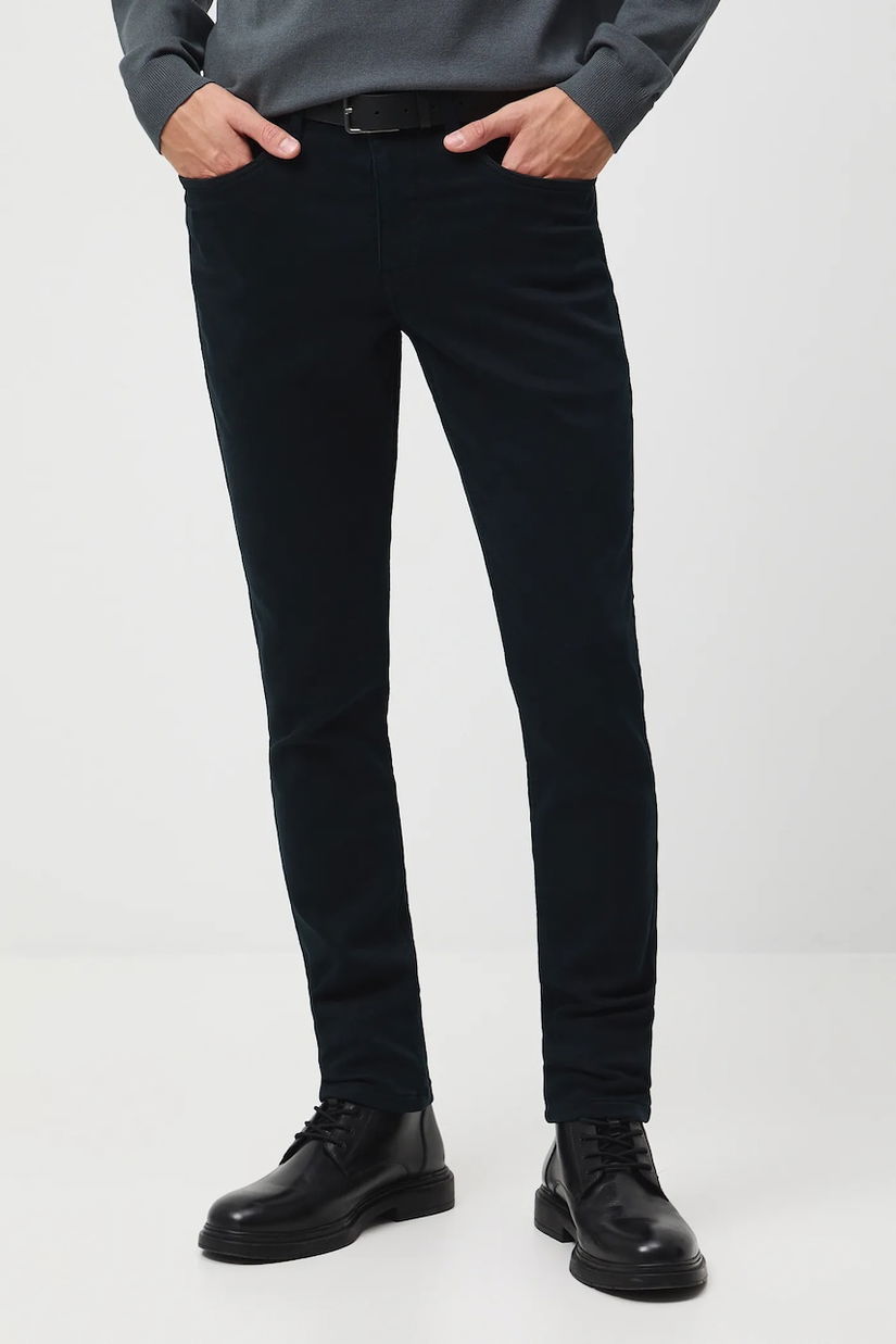 Medicine jeansi culoarea albastru marin