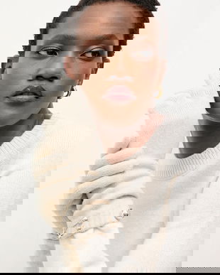 Answear.LAB manusi de lana culoarea bej