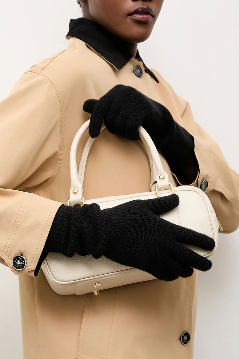 Answear.LAB manusi de lana culoarea negru