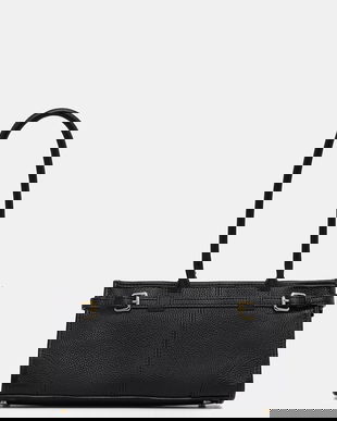 Answear.LAB poseta de piele culoarea negru