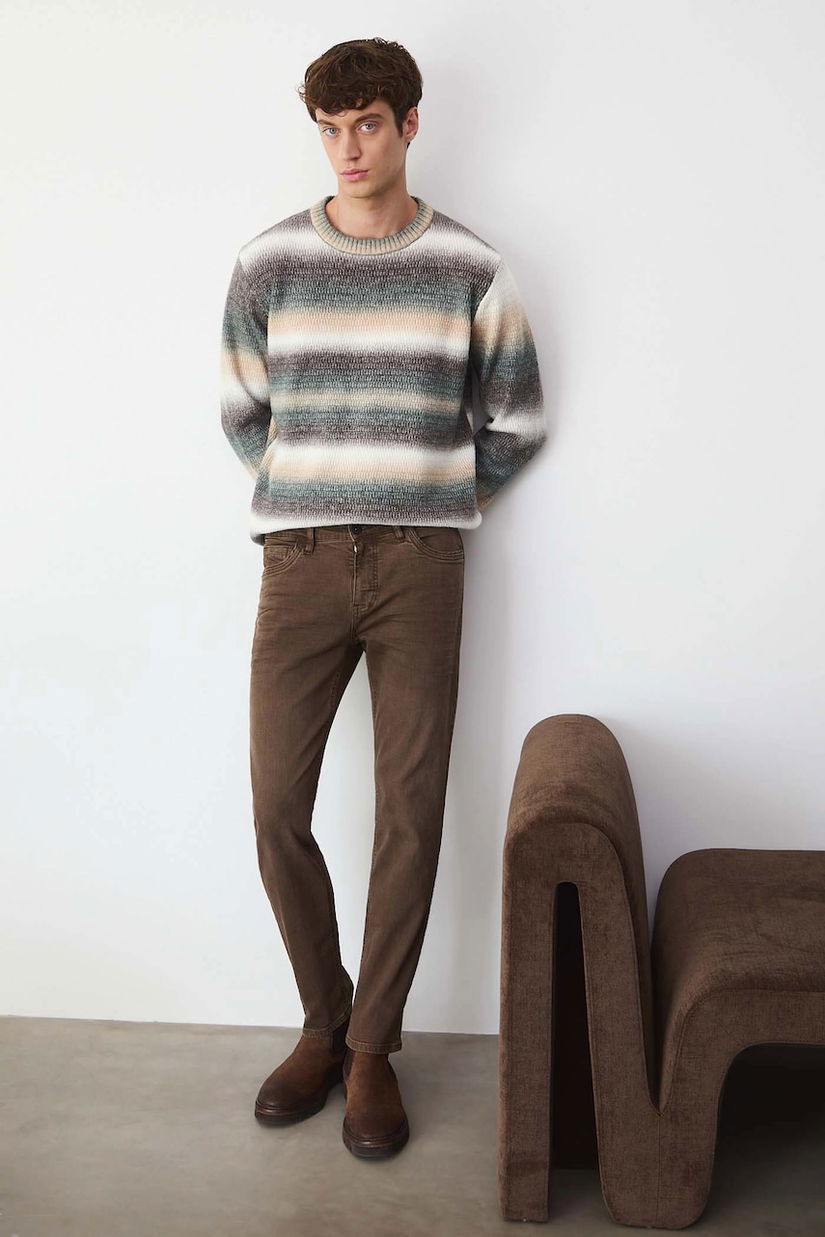 Medicine jeansi culoarea maro