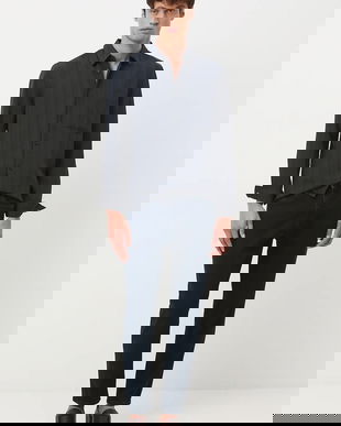 Medicine jeansi culoarea albastru marin