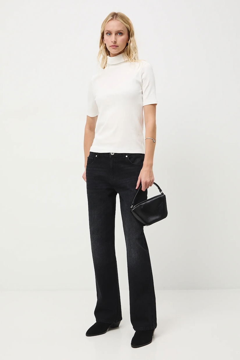 Medicine blugi din bumbac culoarea negru