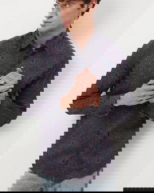 Medicine camasa cu guler clasic, slim