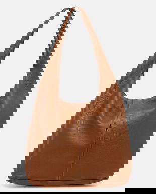 Answear.LAB poseta de piele culoarea maro