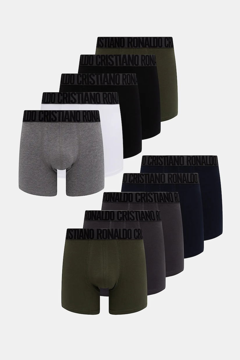 CR7 Cristiano Ronaldo boxeri 10-pack culoarea verde, 8120.49.2584