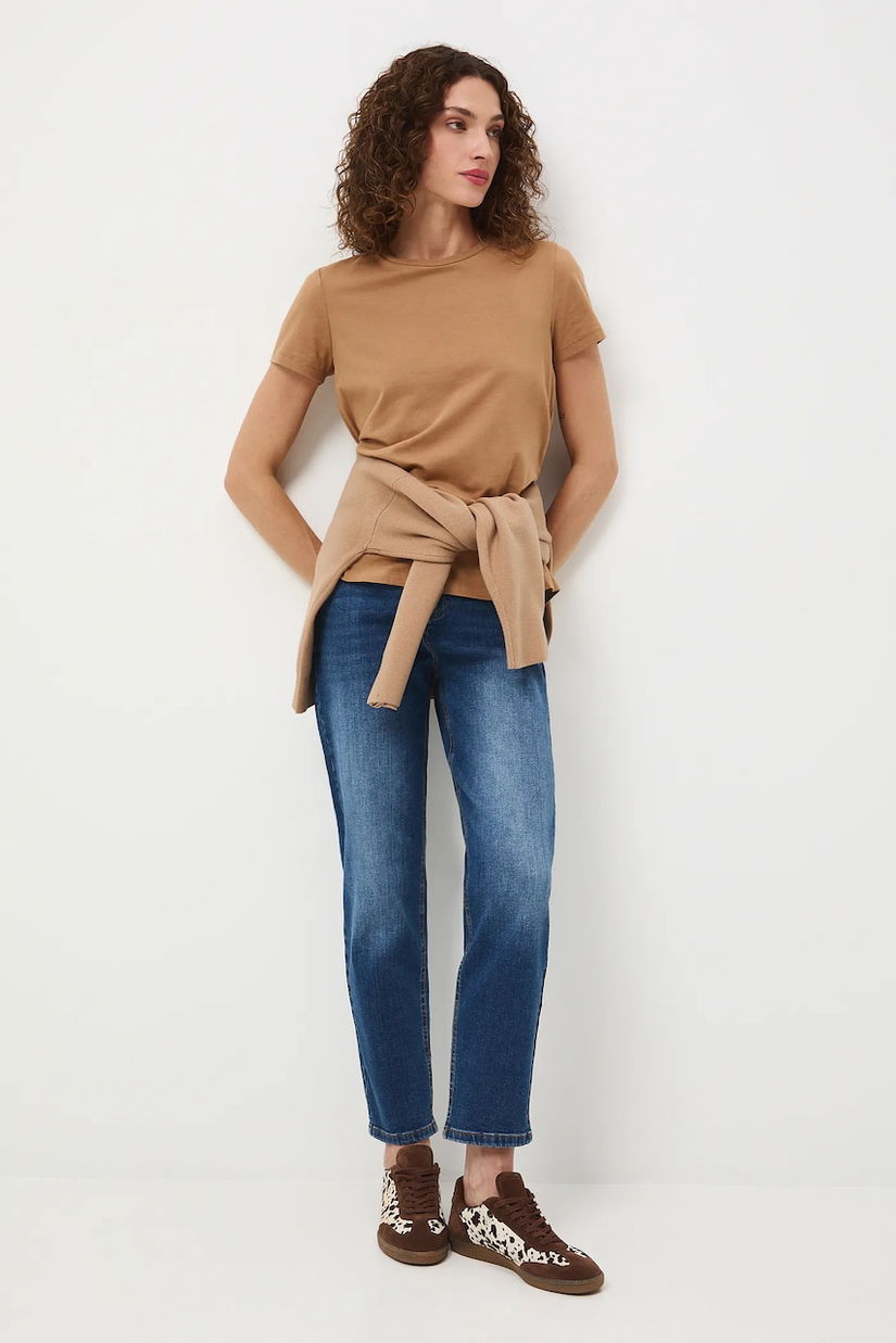 Medicine jeansi culoarea albastru marin