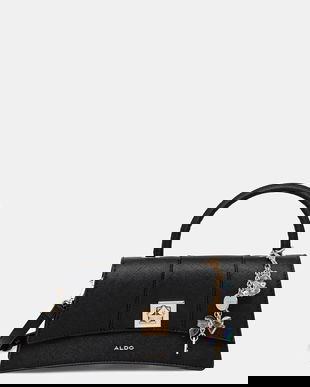 Aldo poșetă culoarea negru, CARRAEVER.001