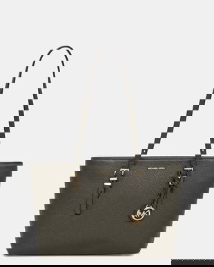 MICHAEL Michael Kors poșetă de piele QUINN culoarea bordo, 30T5GQNT2L