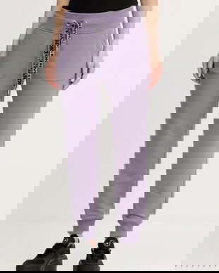 Dkny pantaloni de trening culoarea bej, uni, DP5P3496