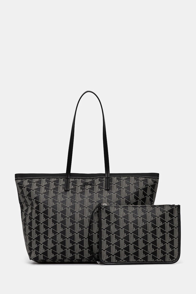 Lacoste poșetă culoarea portocaliu, NF5001ZE