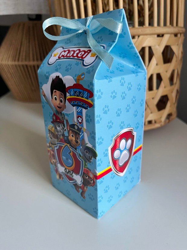 Cutii tematice Paw Patrol personalizate