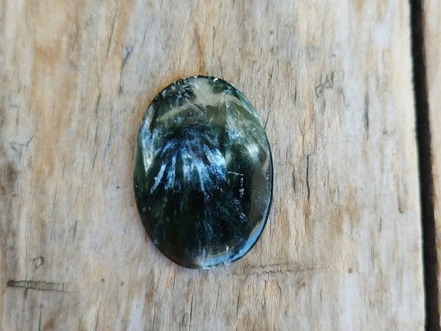 Cabochon serafinit, 31x23 mm