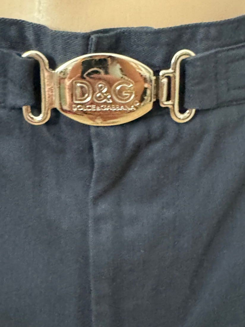 PANTALONI CULOTTES DOLCE&GABBANA ORIGINALI MARIME 52/38