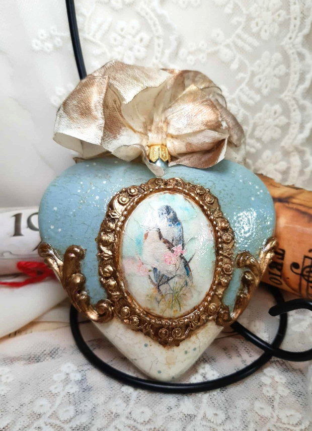Eleganta vintage pentru sarbatori - decoratiuni pentru bradul de Craciun