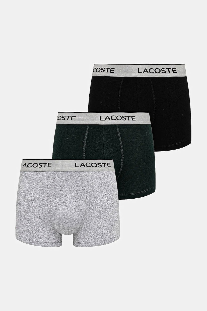 Lacoste boxeri 3-pack culoarea negru, 5H6428