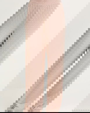 BOSS pantaloni de pijama culoarea bej, 50550711